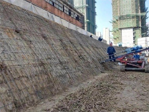 鲁山建筑边坡支护